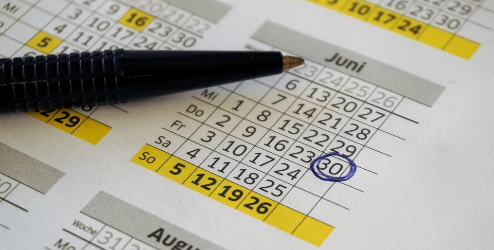 Wochenrechner online Immobilienwirtschaft